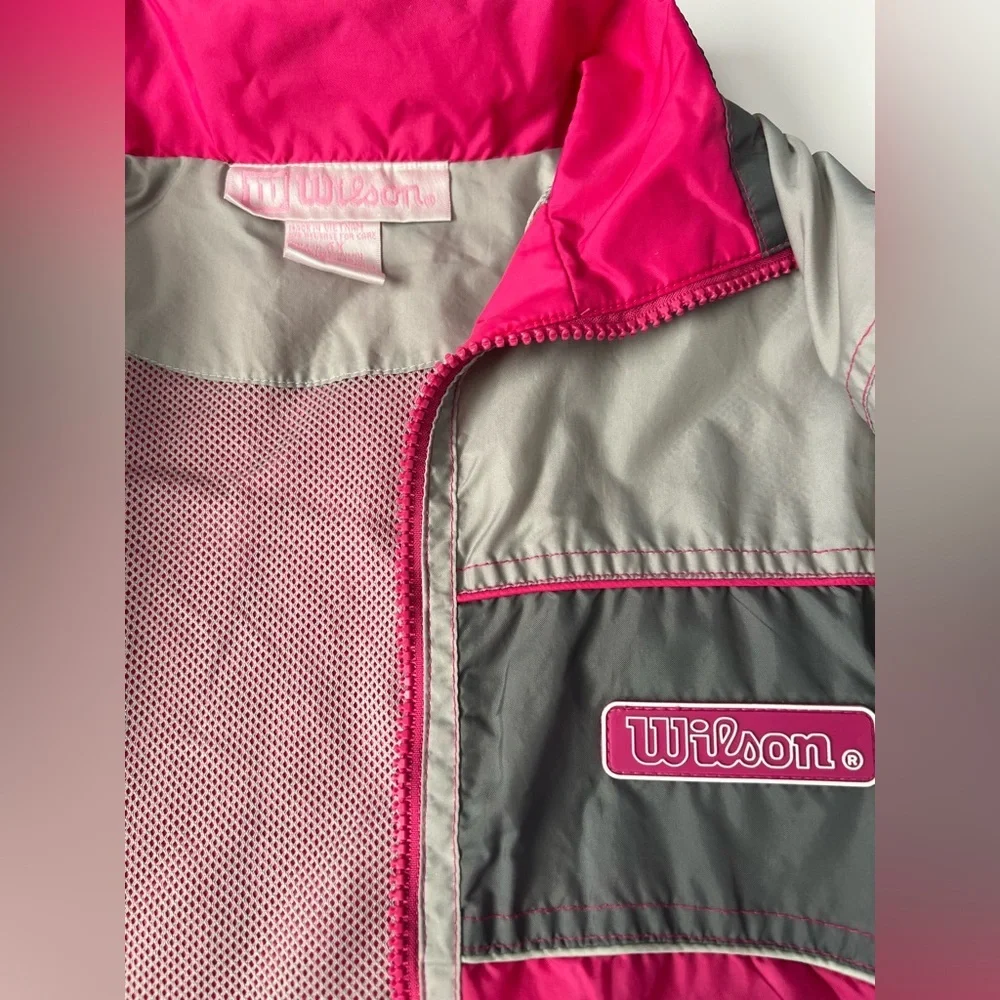 Vintage Wilson Windbreaker Set